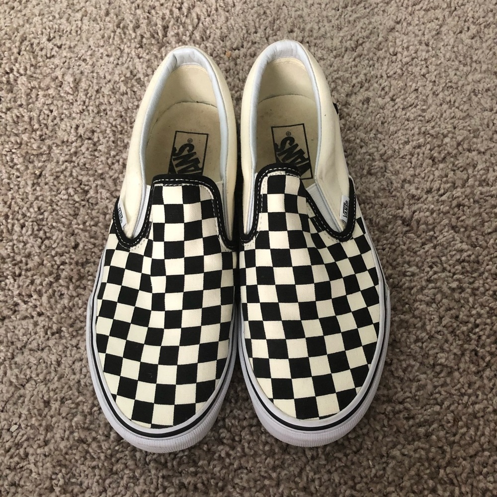 Checkered vans